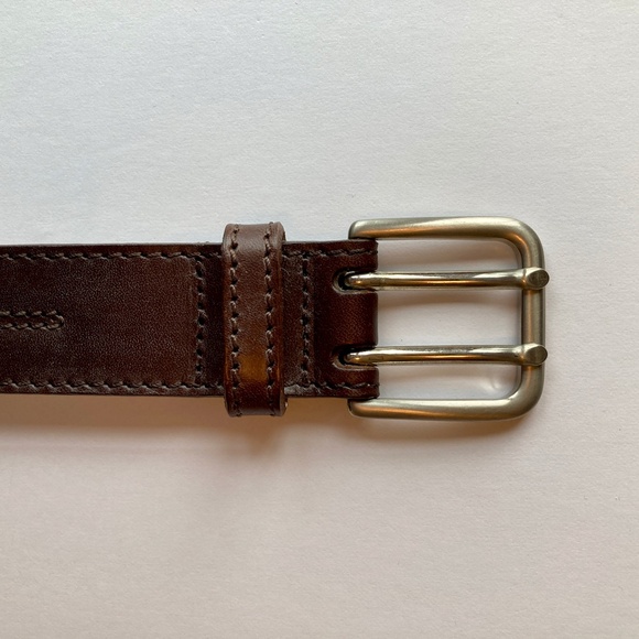 Made in Italy Brown Leather Belt Vintage Talbots Size M 29\